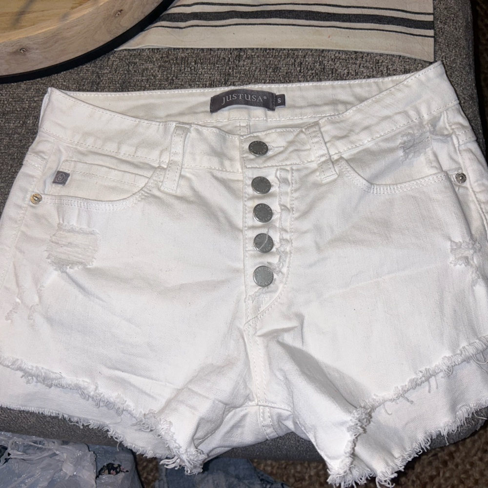 White shorts size S in very good condition
